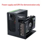 WKGL17 eGPU dock with demonstration power supply and GPU