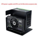 WKGL17 external graphics card dock side view